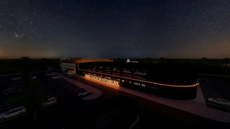 Vizualizace zimního stadionu